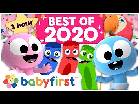 Best of 2020 Compilation | Songs, Color Crew, GooGoo & Gaga baby, Larry Eggs & More | BabyFirst TV