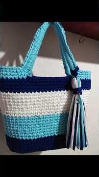 Modern Crochet Bag with Easy Pattern | Full Video #crochet #knittig #crochetbags