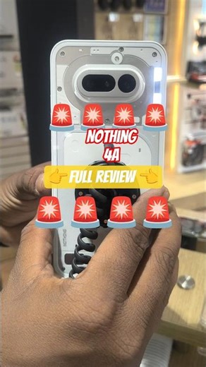 Ultimate Nothing Phone 4A Review: Features You Need to Know🤯#nothing #nothingphone4a #trend #explore