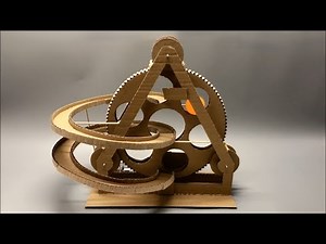 DIY Cardboard Marble Run – Fully Automatic Machine!