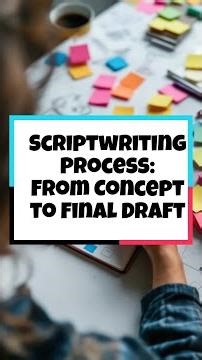 Scriptwriting Process: From Concept to Final Draft