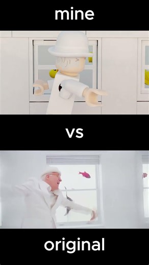 White Room Scene But In Lego | 3D Blender | #lego #funny #animation