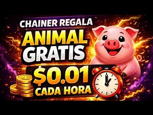 FREE ANIMAL on CHAINER TODAY 🐷 | Pig + New Calculator, Faucet and Earn $0.01 Every Hour