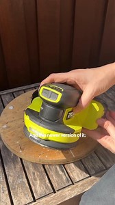 3.7K views · 12 reactions | From curbside find to designer-style, @okwithmyhands (Instagram) shows what’s possible with the RYOBI Orbital & Palm Sanders. Ready to tackle your own DIY these holidays? Shop RYOBI sanders today. #RYOBIau #RYOBImade #BatteryPowered #DIYProject | RYOBI Australia | Facebook