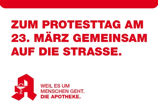 Wo am 23. März protestiert wird - Deutsche Apotheker Zeitung