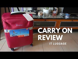 It luggage review, carry on suitcase