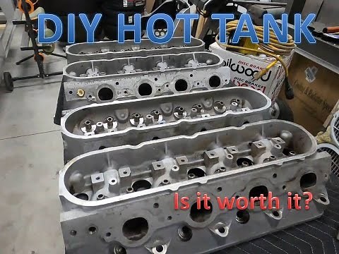 DIY Hot Tank LS Parts Chemical Bath for Aluminum Cylinder Heads