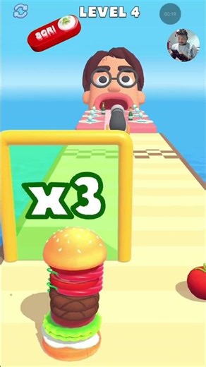 🔥 BURGER MASTER GAME LEVEL 4 🕹️ | Ultimate Cooking Challenge 2025 🍔🔥 | Fast Food Chef Fun