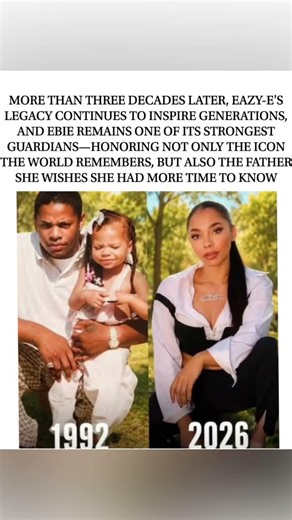 Eazy-E's Legacy: A Daughter's Tribute 30+ Years Later❤️#shorts