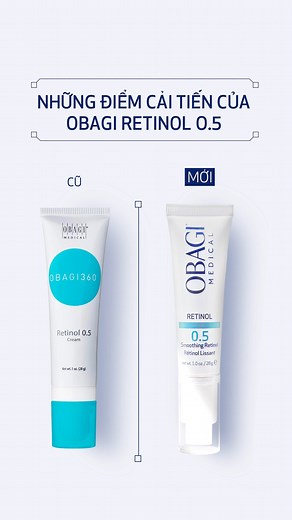 OBAGI RETINOL 0.5 - PHIÊN BẢN MỚI DUỚI GÓC NHÌN CỦA CHUYÊN GIA 💙 Cho các tín đồ skincare dành “QUYỀN DA CHỦ” – kiểm soát các dấu hiệu lão hoá, thâm, sạm, xỉn và hỗ trợ cải thiện kết cấu da từ tuổi 25 👉 Công thức mới dịu nhẹ hơn – thẩm thấu tốt hơn – giúp bạn tự tin treatment cùng Retinol mà không lo kích ứng. #ObagiMedicalVietnam #ObagiMedical #QuyenDaChu #Obagiretinol | Obagi Medical