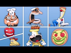 Making All Pizza Tower Bosses... and Peppino