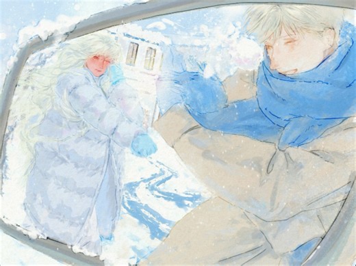 【Procreate】Winter snow | 绘画过程