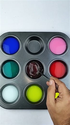 Mixing Colors = Magic 🎨✨ #asmr #claymixing #colormixing