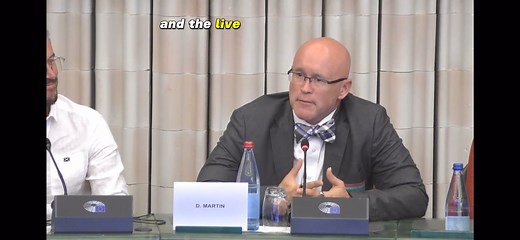 Dr. David Martin gives a speech to the EU parliament concerning the WHO