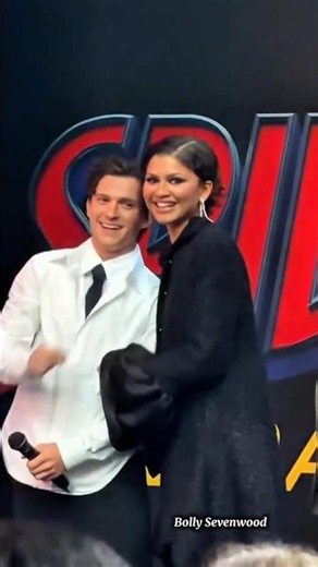Tom Holland And Zendaya Newlyweds Moment At Spider-Man: Brand New Day Trailer Launch