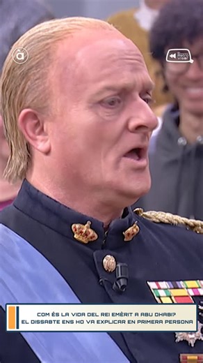 El Retrovisor on Instagram: "📺 Com viu el rei emèrit a Abu Dhabi? En el programa d'#ElRetrovisor ens ho va explicar ell mateix en primera persona. 👉 Si no vas poder vore el programa, pots trobar-lo a la carta al web d'À Punt o a l'enllaç de la biografia. 😂 Un no parar de riure. #ElRetrovisor #ÀPunt #Humor #Ofensa #Denúncia #Límits #Llibertat #Expressió #Carrer #OpinióPública #València #MemòriaAudiovisual #CanviSocial"