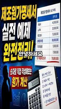 A Complete Guide to Manufacturing Cost Statements: Practical Examples and Step-by-Step Cost Calcu...