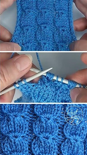 Easy Cable Knit Stitch (7 sts × 6 rows) #257