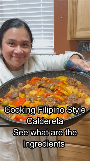 Making the best Caldereta for Filipino party see what ingredient to make it so good #filipinocuisine