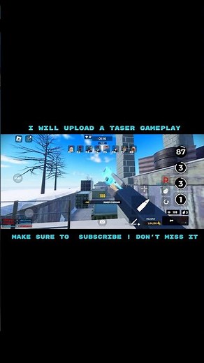 Taser is Powerful! Gunfight Arena Roblox