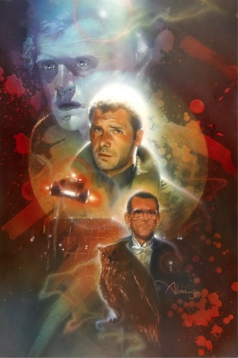 John Alvin Original and Limited Edition Art - Artinsights Film Art Gallery