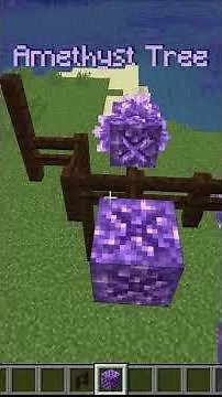 Minecraft Amethyst Tree #Shorts