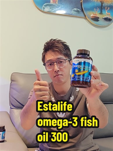 Estalife Omega-3 Fish Oil for Heart and Brain Health