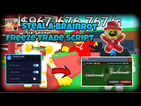 [ New Updated ] Steal a Brainrot Trade Scam Script! | ( FORCE TRADE & AUTO ACCEPT ) | Keyless