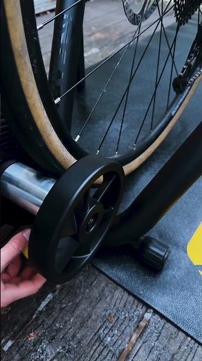 Indoor Bike Trainer, Outdoors. #asmr #cycling