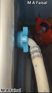 Front load washing machine inlet pipe filter totally block | M A Faisal