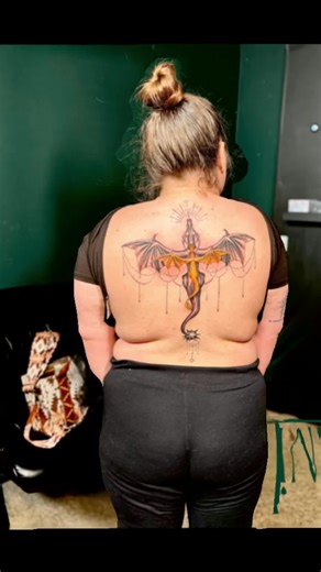 Fourth Wing Tattoo: A Tribute to Dragons and Riders