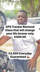 GPS Tracker Removal Class that will change your life forever only. $3,500 Everyday Guaranteed 💪🏾 #askalterrihenri #henrifamily #mentors #GodIsTheGreatest #richbusinessman #mentorship #KnowledgeVsUnderstanding #GPS | Alterry Henry