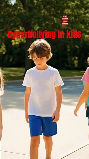 How to know about Cyberbullying in kids #shortsfeed #emotional