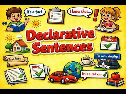 1. Declarative sentences