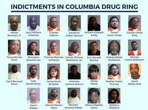 Columbia Drug Ring Nets 26 Indictments: Police