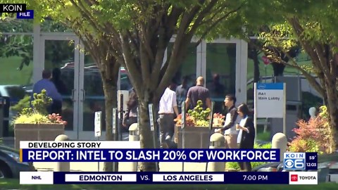 Report: Intel to slash 20% of workforce