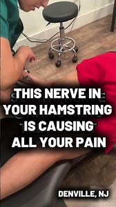 The Nerve in Your Hamstring Could Be Causing Your Pain #shorts