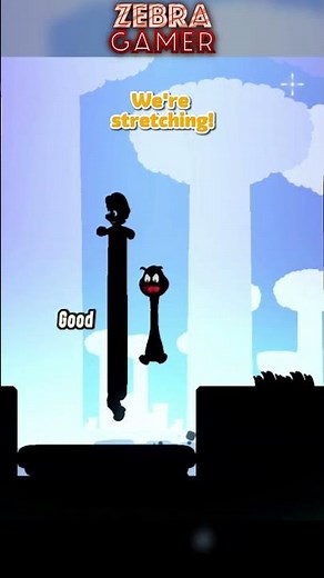 Stretchy Shadows in Super Mario Bros. Wonder! #SuperMarioBrosWonder #supermario #shorts