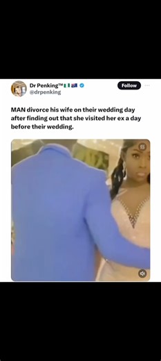 Another Groom Cancels Wedding After Finding Out Wife-to-be Visited Ex (pics/vid) - Romance - Nairaland