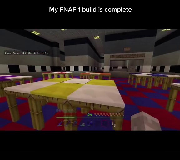 Minecraft FNAF 1 Build Tutorial