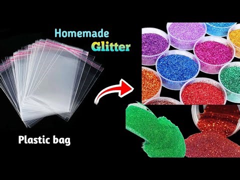 How to Make Colorful Glitter at Home 🌈✨ | Easy DIY Glitter | Don’t Buy Glitter Again! | DIY Glitter