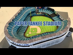 How to make Yankee Stadium with paper!