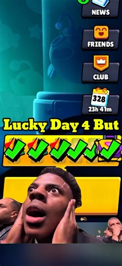 Lucky 💥😱 Legendary Chaos drop with Lucky Day #brawlstars #cbum #trends
