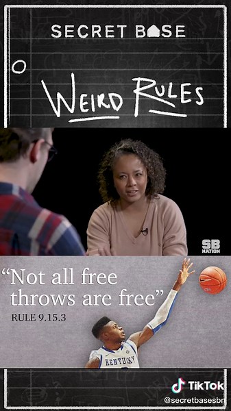 You can BLOCK a FREE THROW?! #basketball