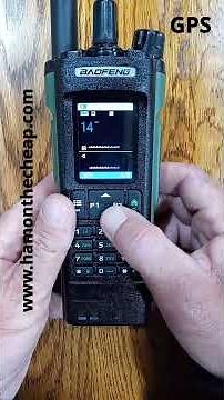 Programming GPS | Baofeng UV-32 #HamRadio #Baofeng #UV-32 #Prepper