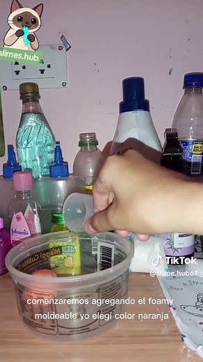 Cómo hacer un slime fluffy sin pegamento