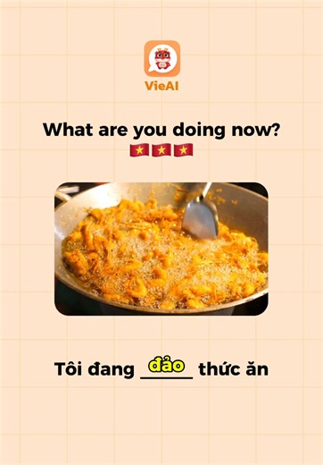 Vietnamese cooking actions you should know 🇻🇳 #VieAI #learnvietnamese