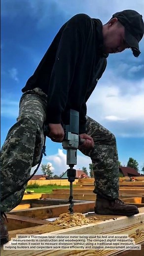 Thermopas Laser Measuring Tool in Action