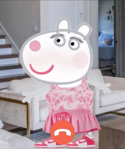 Preppy Suzy Sheep's Party Invite | Peppa Pig TikTok Drama