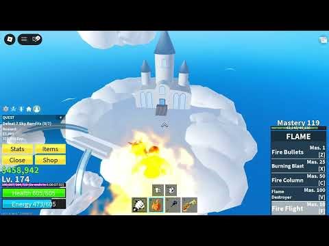 Blox Bruits: Nhận Code x2 EXP và câu chuyện cày level #roblox